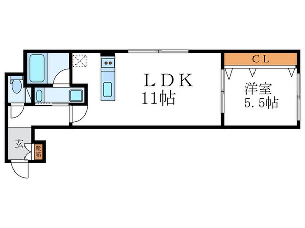 仮）本上新明町マンションの物件間取画像